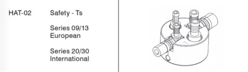 HORTUM MONTAJ ALETİ İÇİN ADAPTÖR/ADAPTERS FOR HOSE ASSEMBLY TOOL/HAT-2