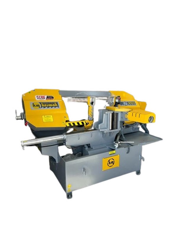KESMAK KMO DG 350 TAM OTOMATİK DÖNER GÖBEK AÇILI ŞERİT TESTERE-1