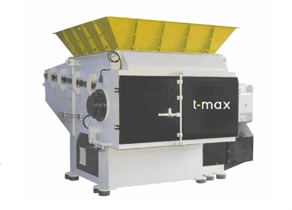 T-MAX T8180 6500Kg/h Kapasiteli 180kW Tek Şaftlı Shredder