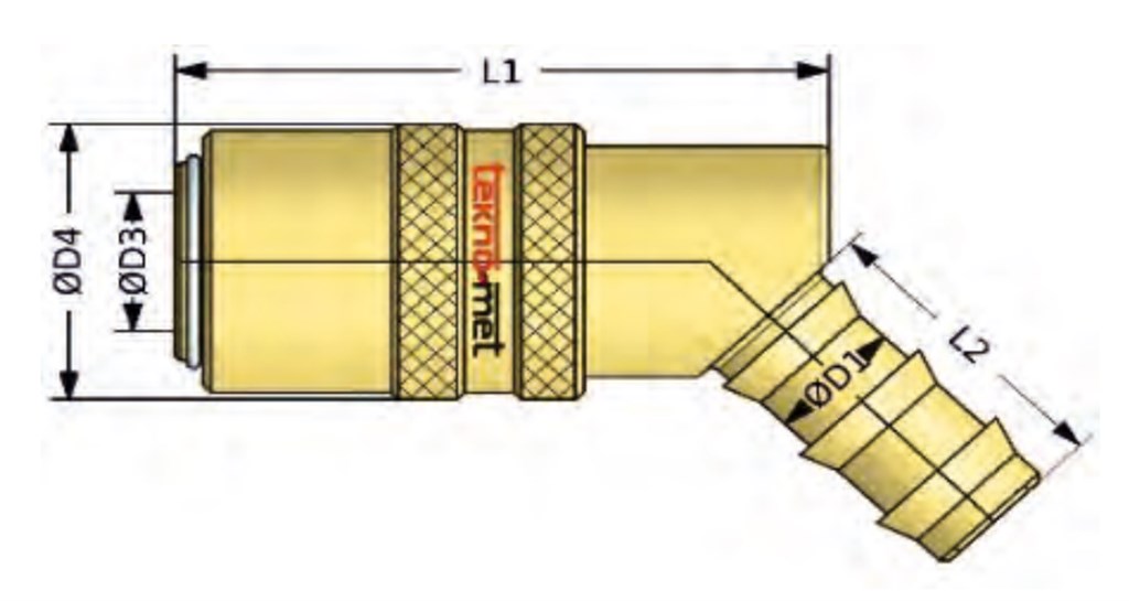 TEKNO-MET CSK T060 FG 06-45 ENDÜSTRİYEL QUİCK KAPLİN