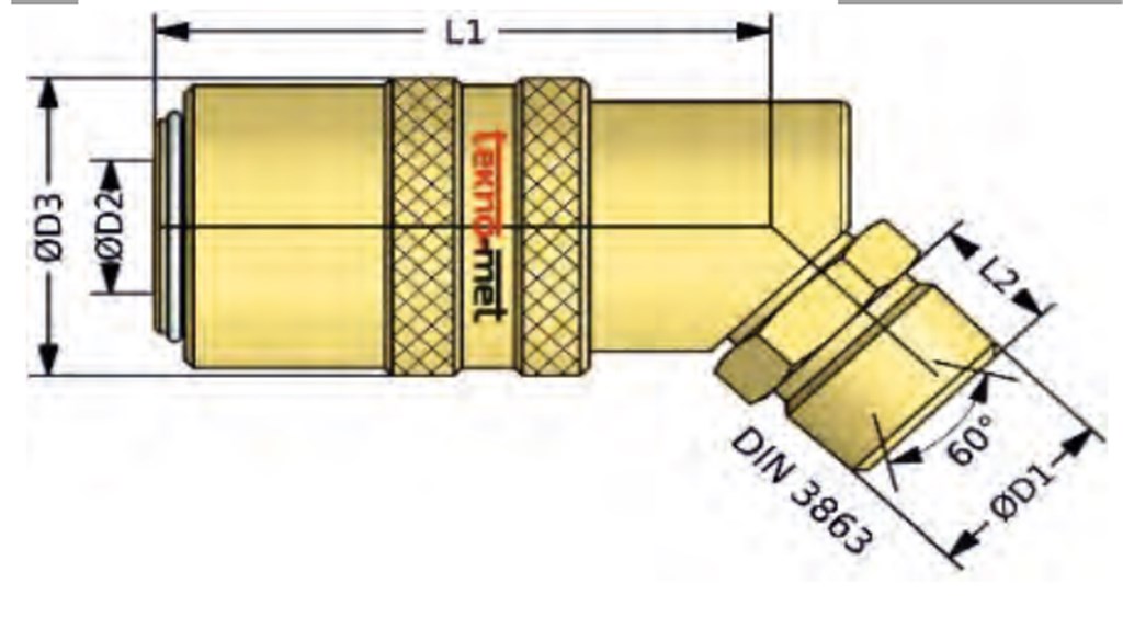 TEKNO-MET CSK T060 EG 17-45 ENDÜSTRİYEL QUİCK KAPLİN