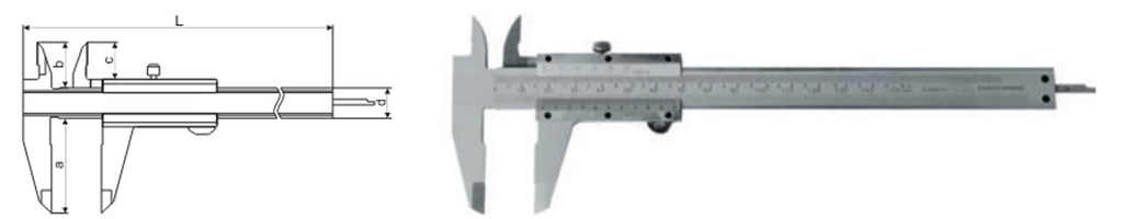 PLD C100-0105 Mekanik Kumpas 0,05 mm  Hassasiyetli 