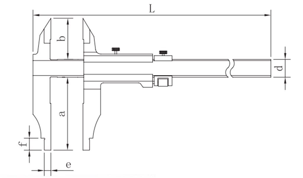 ASIMETO 0-800 mm AĞIR İŞ ÇİFT ÇENE MEKANİK KUMPAS-1